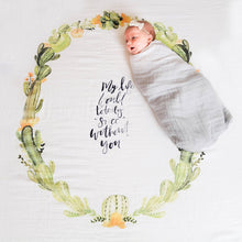 Load image into Gallery viewer, Grey Stone - Organic Swaddle Blanket
