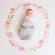 Load image into Gallery viewer, Grey Stone - Organic Swaddle Blanket