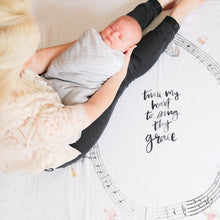 Load image into Gallery viewer, Grey Stone - Organic Swaddle Blanket