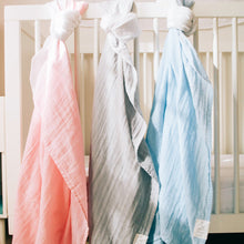 Load image into Gallery viewer, Grey Stone - Organic Swaddle Blanket