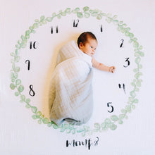 Load image into Gallery viewer, Grey Stone - Organic Swaddle Blanket