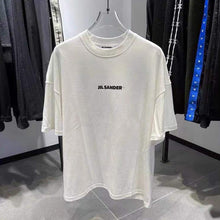 Load image into Gallery viewer, JIL SANDER Men Women Letter Printed Short Sleeve T shirt Fashion