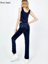 Load image into Gallery viewer, Juicy Apple Tracksuit Women Tank Top And Long Pants Juicy Tracksuit