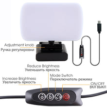 Load image into Gallery viewer, KINDLOV Video Conference Fill Light LED Selfie Eye Protection