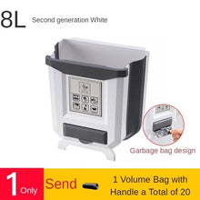 Load image into Gallery viewer, Kitchen Wall mounted Folding Trash Can Household Cabinet Hanging