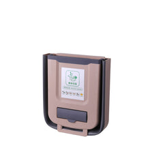 Load image into Gallery viewer, Kitchen Wall mounted Folding Trash Can Household Cabinet Hanging
