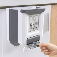 Load image into Gallery viewer, Kitchen Wall mounted Folding Trash Can Household Cabinet Hanging