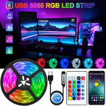 Load image into Gallery viewer, Led Strip Light Usb Bluetooth Rgb 5v Led Rgb Lights Flexible Led Lamp
