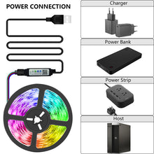 Load image into Gallery viewer, Led Strip Light Usb Bluetooth Rgb 5v Led Rgb Lights Flexible Led Lamp