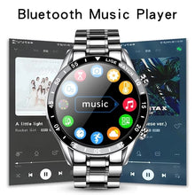 Load image into Gallery viewer, LIGE 2022 Full Circle Touch Screen Steel Band Luxury Bluetooth Call
