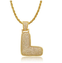 Load image into Gallery viewer, PIPE Gold HH Bubble Letter | D916512