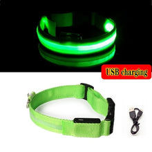 Load image into Gallery viewer, Led Dog Collar Light Anti lost Collar For Dogs Puppies Night Luminous