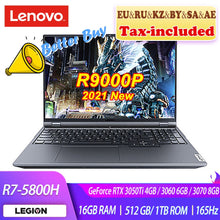 Load image into Gallery viewer, Lenovo Legion 5 Pro R9000p E-sports Gaming Laptop R7-5800h Geforce