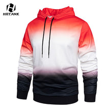 Load image into Gallery viewer, Men's Hoodies Harajuku Gradient Sweatshirt Hooded Men Oversized