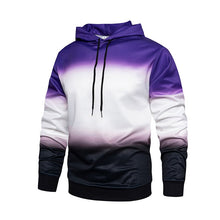 Load image into Gallery viewer, Men's Hoodies Harajuku Gradient Sweatshirt Hooded Men Oversized