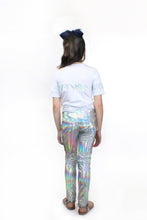 Load image into Gallery viewer, Stella, bamboo jersey and holographic sequin Top