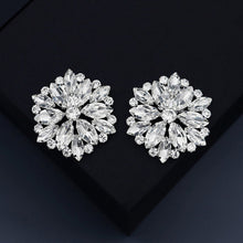 Load image into Gallery viewer, Miallo Fashion Women Shoe Buckle Crystal Silver Color Bridal Wedding