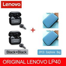Load image into Gallery viewer, NEW Original Lenovo LP40 TWS Wireless Earphone Bluetooth 5.0 Dual