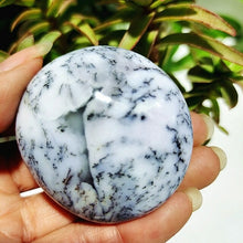 Load image into Gallery viewer, Natural Dendritic Opal Stone Trees Water Grass Crystal Palm Spiritual