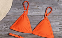 Load image into Gallery viewer, New Sexy Bikini 2022 Solid Swimsuit Women Swimwear Push Up Bikini Set