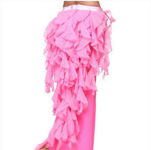 Load image into Gallery viewer, New Style Belly Dance Costumes Chiffon Tassel Belly Dance Hip Scarf