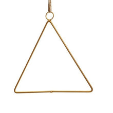 Load image into Gallery viewer, Gold Geometric Hanging Decorations