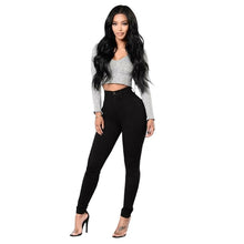 Load image into Gallery viewer, High Waisted-Rise Stretch Skinny Jeans