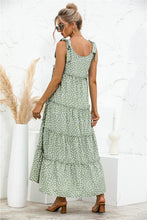 Load image into Gallery viewer, Fashion printed suspender dress