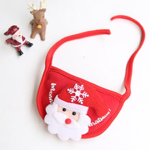 Load image into Gallery viewer, Dog Christmas Bandana Santa Hat Dog Scarf Triangle Bibs Kerchief