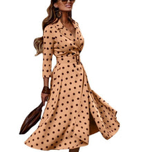 Load image into Gallery viewer, Womens Polka Dot Dresses,50s Style Short Sleeves Rockabilly Vintage