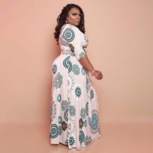 Load image into Gallery viewer, New Printing Tight Fashion Casual Long Dress