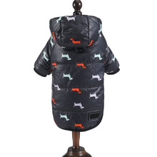 Load image into Gallery viewer, Pet Clothes For Dog Winter Warm Coat Puppy Down Jacket Printed Hoodies