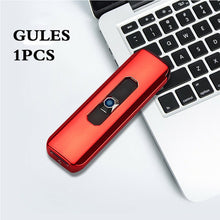 Load image into Gallery viewer, Portable Electric Lighter Usb Rechargeable Windproof Smoking