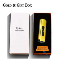 Load image into Gallery viewer, Portable Electric Lighter Usb Rechargeable Windproof Smoking