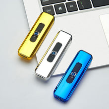 Load image into Gallery viewer, Portable Electric Lighter Usb Rechargeable Windproof Smoking