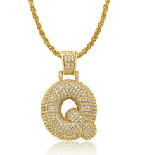 Load image into Gallery viewer, PIPE Gold HH Bubble Letter | D916512