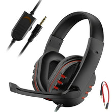 Load image into Gallery viewer, Rlovs Gaming Headset 3.5mm Wired Over-head Gamer Headphone With