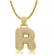 Load image into Gallery viewer, PIPE Gold HH Bubble Letter | D916512