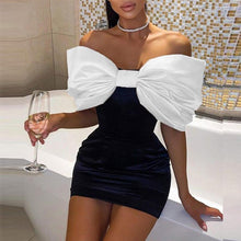 Load image into Gallery viewer, Sexy Off Shoulder Sleeveless Bodycon Dress