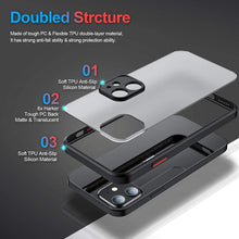 Load image into Gallery viewer, Shockproof Armor Matte Case For iPhone 13 12 11 Pro Max XR XS X 7 8