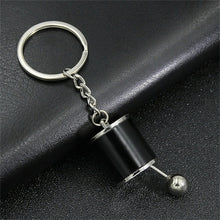 Load image into Gallery viewer, Simulation 6 Speed Manual Gear Box Keychain for Men Finger