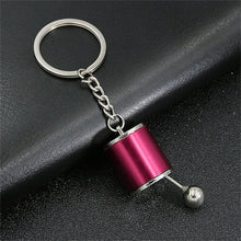 Load image into Gallery viewer, Simulation 6 Speed Manual Gear Box Keychain for Men Finger