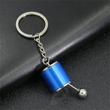 Load image into Gallery viewer, Simulation 6 Speed Manual Gear Box Keychain for Men Finger