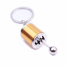Load image into Gallery viewer, Simulation 6 Speed Manual Gear Box Keychain for Men Finger