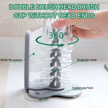 Load image into Gallery viewer, Sink Water Bottle Cleaning Brush Glass Cups Goblet Mugs Cleaning Brush