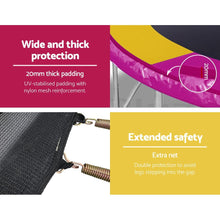 Load image into Gallery viewer, Everfit 16FT Trampoline Round Trampolines With Basketball Hoop Kids