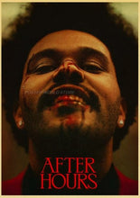 Load image into Gallery viewer, The Weeknd Vintage Kraft Paper Painting Poster And Print Alternative