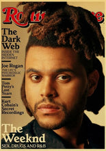 Load image into Gallery viewer, The Weeknd Vintage Kraft Paper Painting Poster And Print Alternative