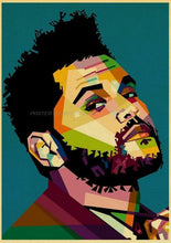 Load image into Gallery viewer, The Weeknd Vintage Kraft Paper Painting Poster And Print Alternative