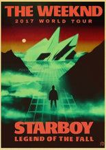 Load image into Gallery viewer, The Weeknd Vintage Kraft Paper Painting Poster And Print Alternative